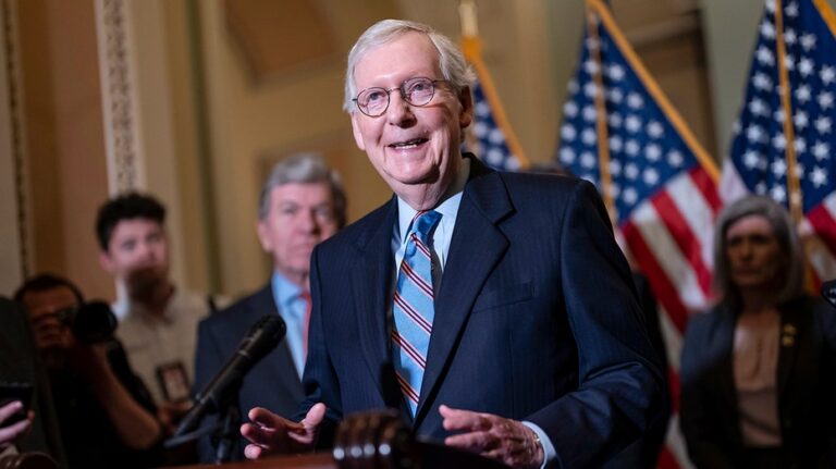 Sen Mitch McConnell announces he will not run for re-election