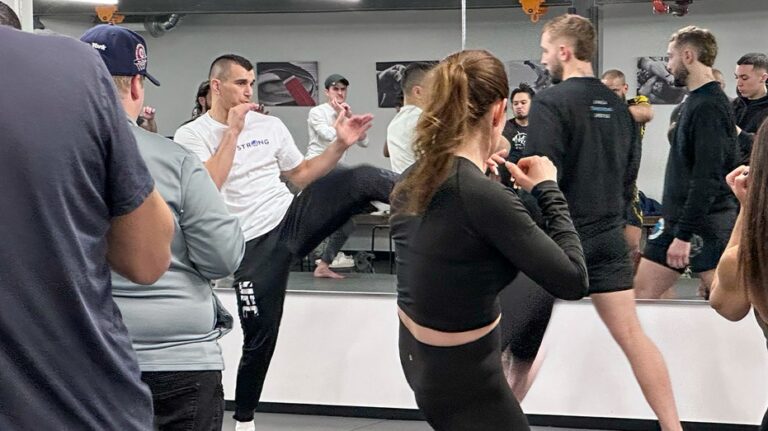 Israeli UFC fighter talks antisemitism at self-defense seminar as Hamas hostages mark 500 days