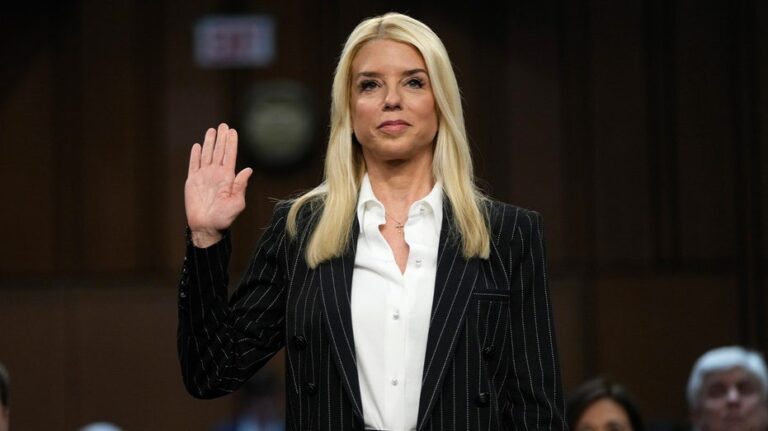 Bondi sworn in as attorney general with mission to end 'weaponization' of Justice Department