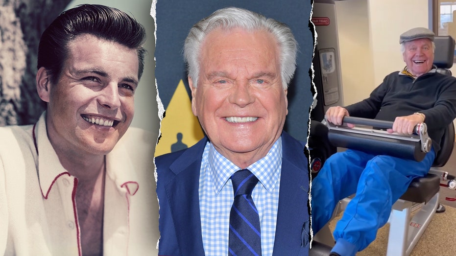 Robert Wagner celebrates 95th birthday by pumping iron at the gym