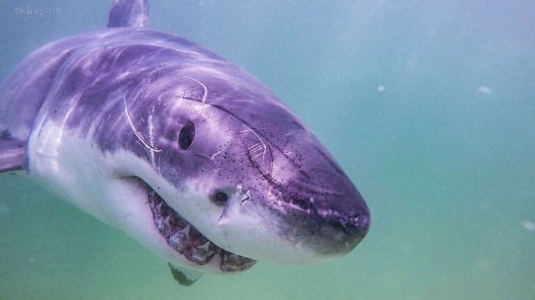 Largest white shark ever caught, tagged pings near Florida coast