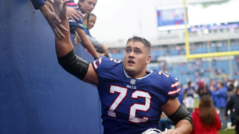 Bills offensive lineman retires at age 26 due to nerve damage from latest injury