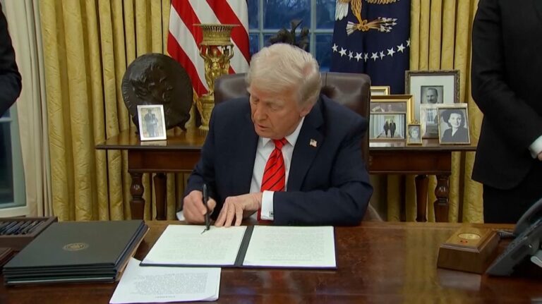 Trump signs executive order ending use of taxpayer money to 'incentivize or support' illegal immigration