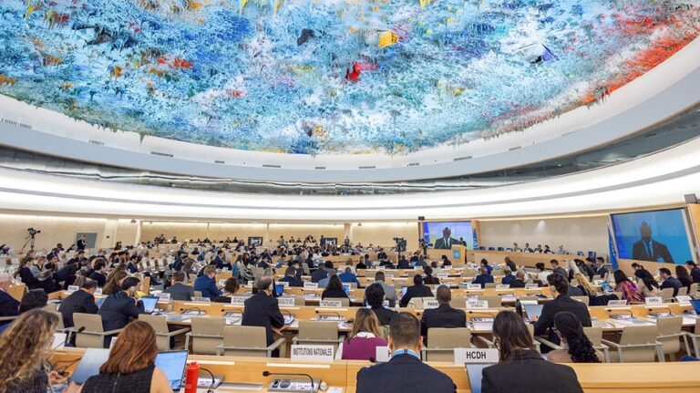 American censored by UN Human Rights Council, accused of using 'disrespectful language'