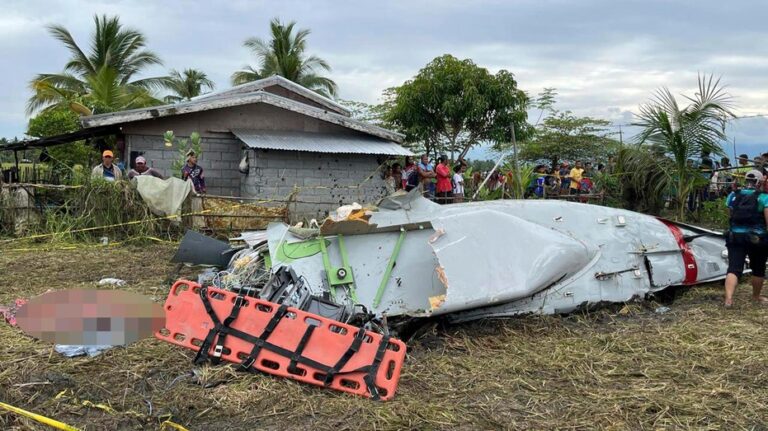 US military surveillance flight crashes in Philippines, killing 4