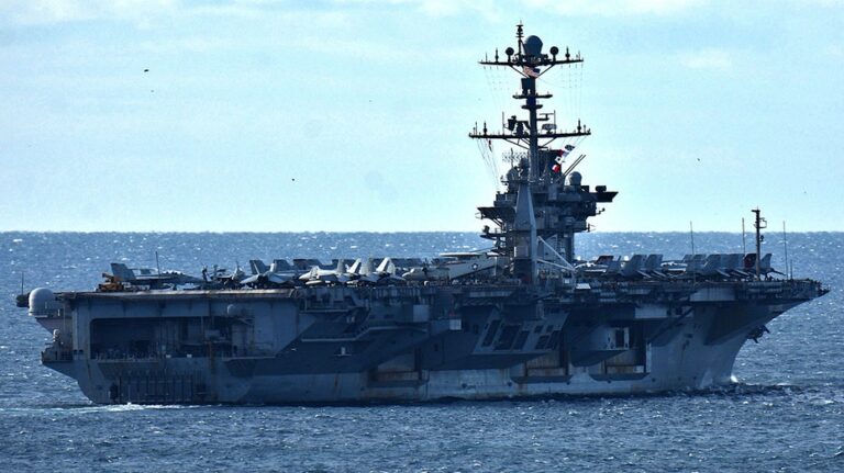 USS Harry S. Truman commanding officer relieved after collision with merchant ship near Suez Canal