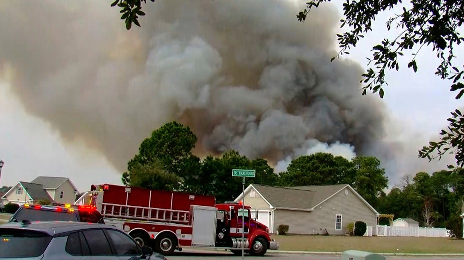 Wildfires scorch the Carolinas, SC Governor McMaster declares state of emergency