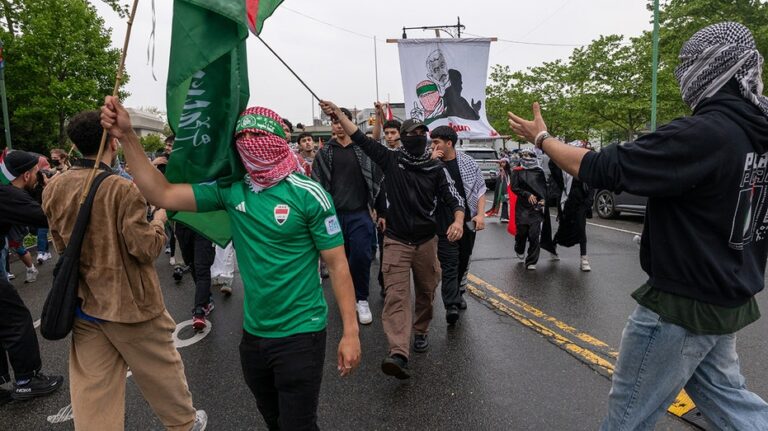 Anti-Israel protesters who wave flags linked to terror groups could be jailed if NY law passes