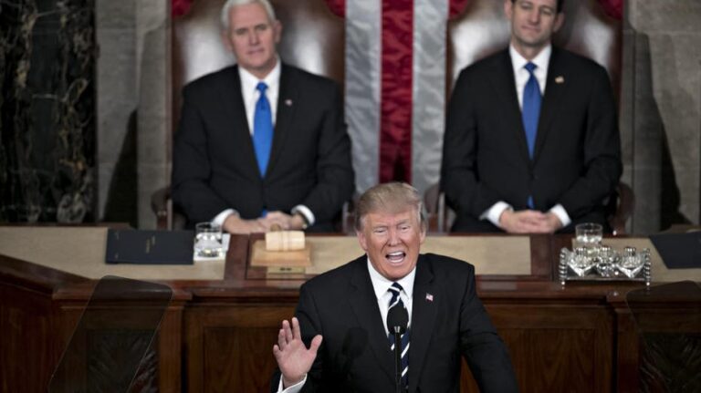 Ahead of Trump speech to Congress, flashback to 2017 address asking 'What will America look like' at 250