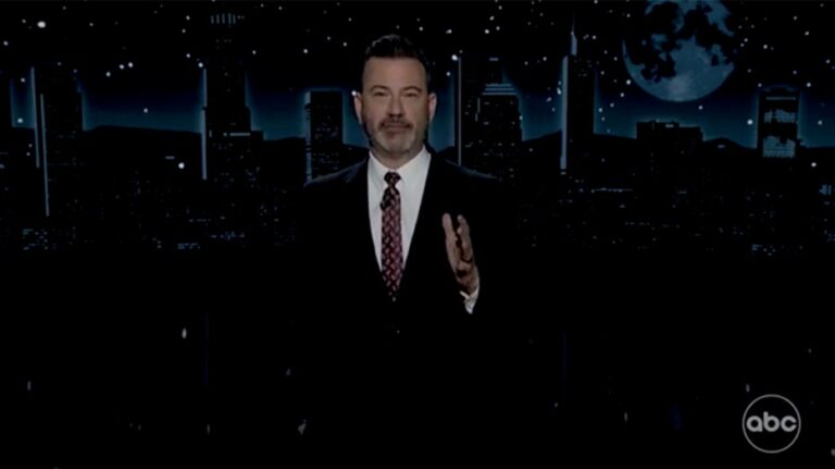 Jimmy Kimmel blames liberals 'viciously attacking comedians' for Trump's rise to power