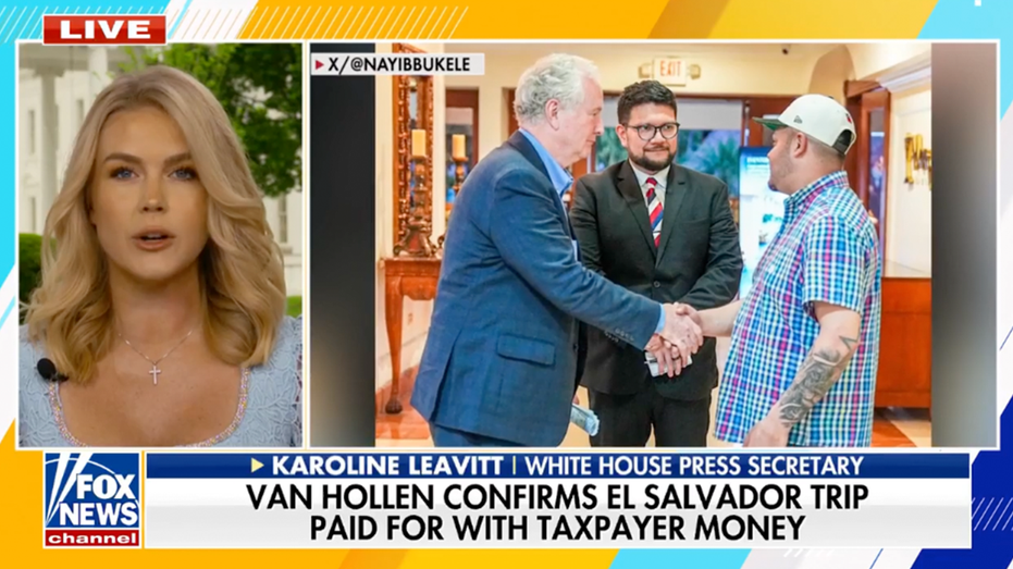 Leavitt goes off on Democrat for taxpayer-funded trip to support deported suspected MS-13 gang member