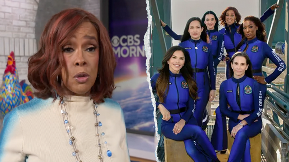 Gayle King disappointed by backlash to Blue Origin flight, accuses critics of sexism