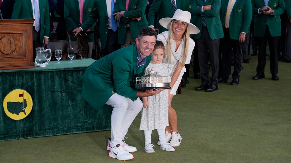 Rory McIlroy gives heartfelt advice to daughter, Poppy, after Masters win: 'Never give up on your dreams'