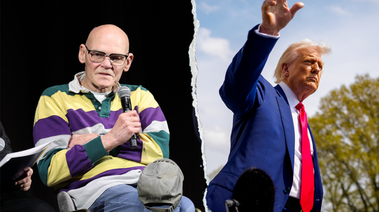 James Carville lashes out at 'idiot' moderates who voted for Trump