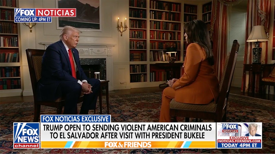 Rachel Campos-Duffy teaches Trump to say 'Make America Great Again' in Spanish