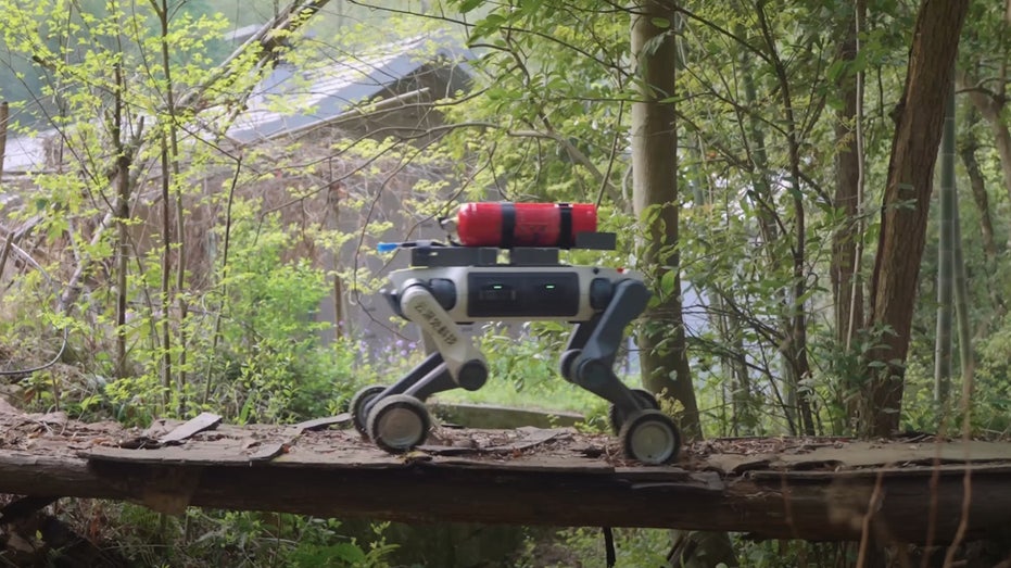 Wheeled, rugged robot dog built for extreme industrial missions