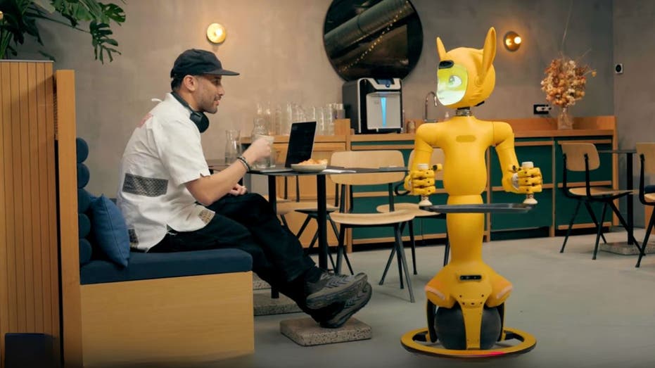 Robot with animated face is here to make customer service better