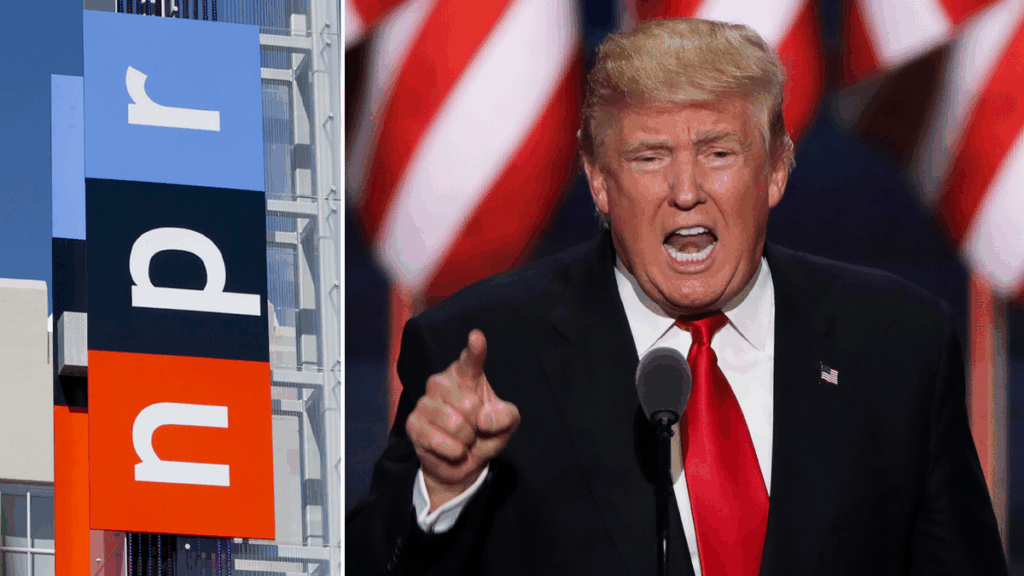 NPR sues Trump White House over executive order targeting public media