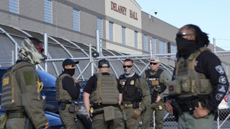Clergy members descend on Newark ICE facility, say they won't move until they are arrested