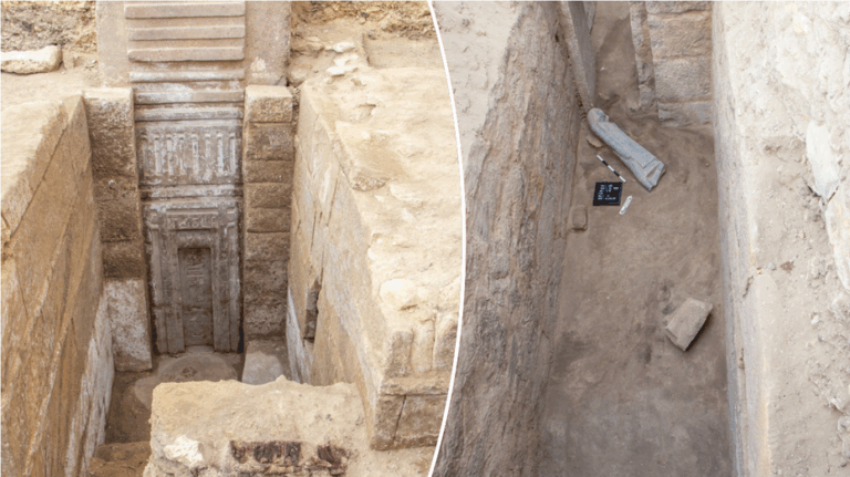 Archaeologists discover tomb of Egyptian royalty behind false door: 'Unveils new secrets'
