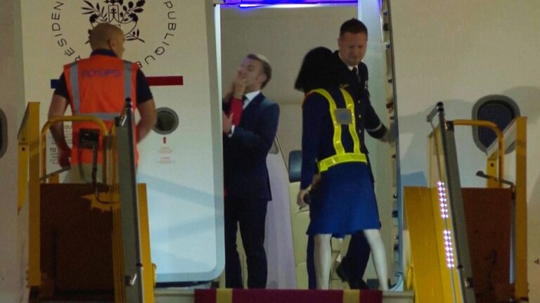 Macron dismisses viral moment with wife as 'joking around' after disinformation claims backfire