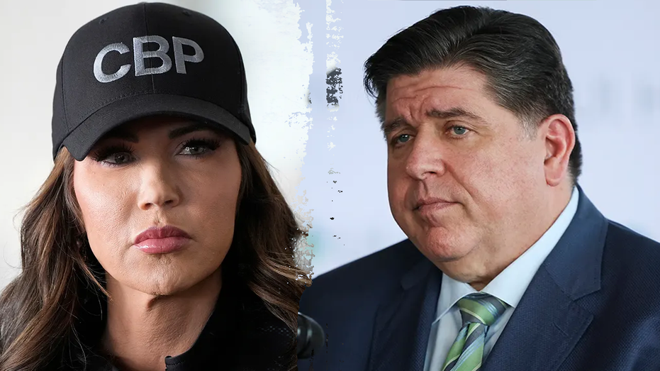 Protesters gather outside Pritzker mansion to disrupt Noem presser, only to find she was never actually there