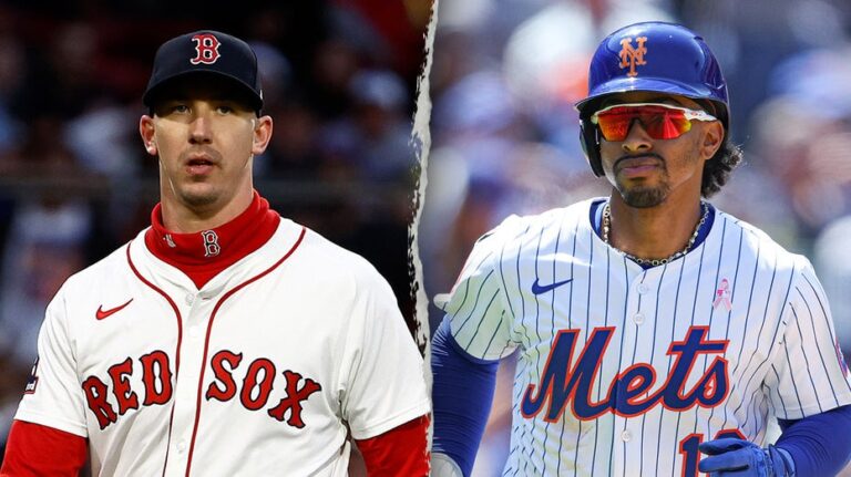 Walker Buehler of Red Sox appears to take shot at Mets' Francisco Lindor after ejection