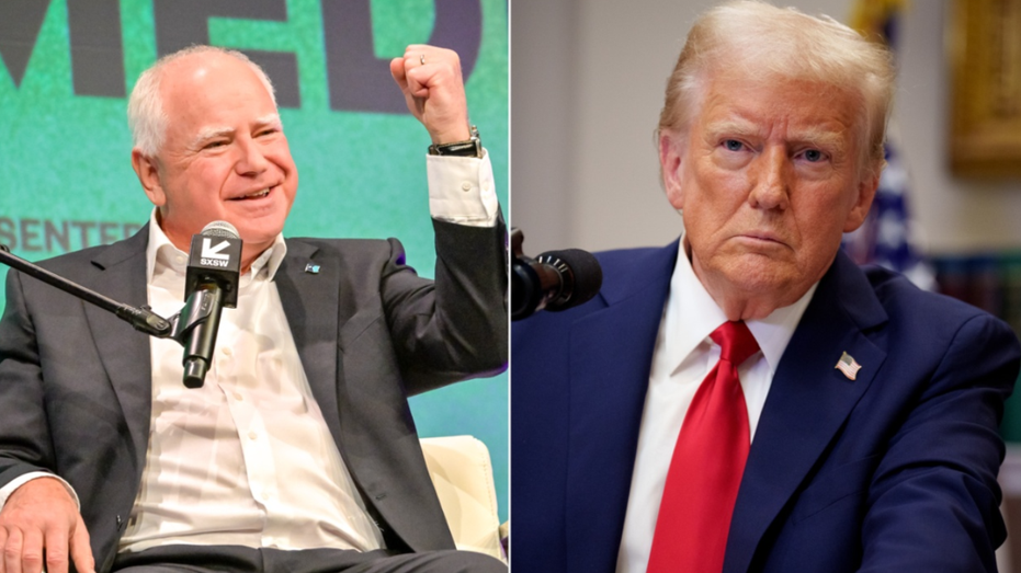 'Sick puppy' Tim Walz should never have been on Dems' 2024 ticket, Trump says