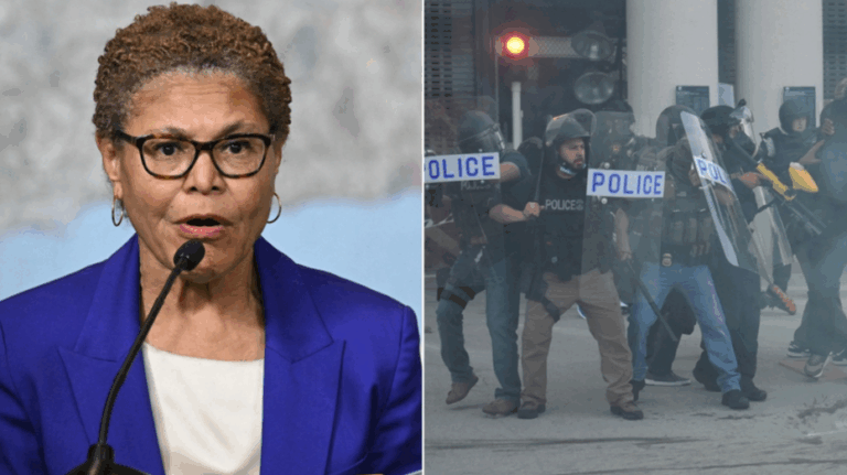 LA Mayor Bass rips Trump, claims city part of 'national experiment' to test federal power amid anti-ICE riots