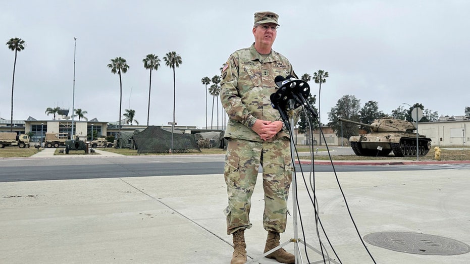 Marines detain first civilian as radical leftists plan 'defiance' against Trump