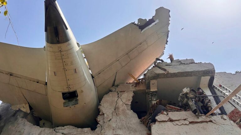 Air India flight bound for London crashes; all 242 on board are believed to be dead