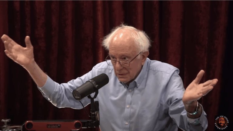 Joe Rogan asks Bernie Sanders if he will run for president again, what he would do on day one