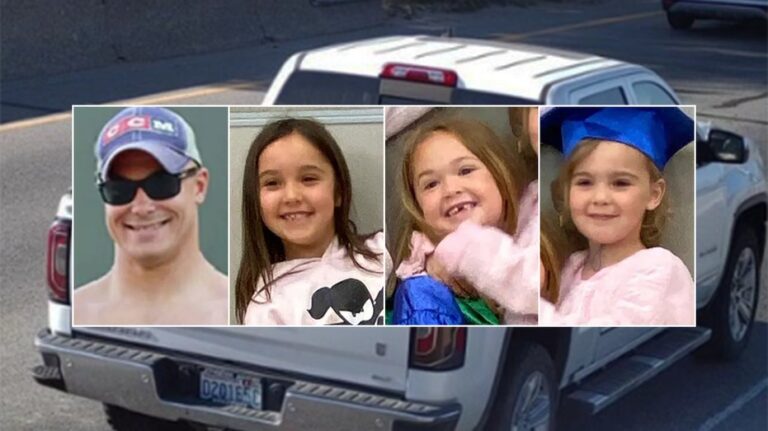 Cadaver dog joins manhunt for fugitive dad accused of killing three daughters