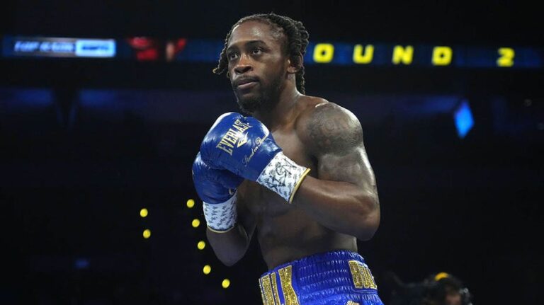 Professional boxer Keyshawn Davis caught in backstage brawl after brother's unexpected loss