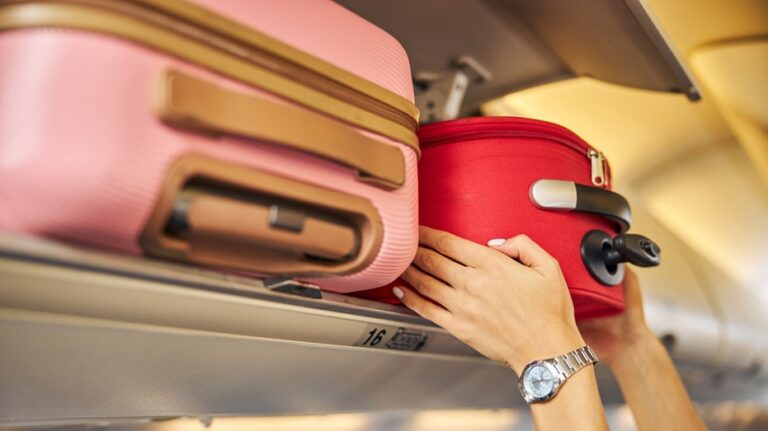 Airline passenger sparks heated debate about 'rarely enforced' baggage policy on flight