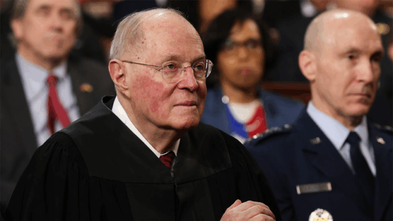 Ex-Supreme Court Justice Anthony Kennedy pleads for civil political discourse, warns 'democracy is at risk'