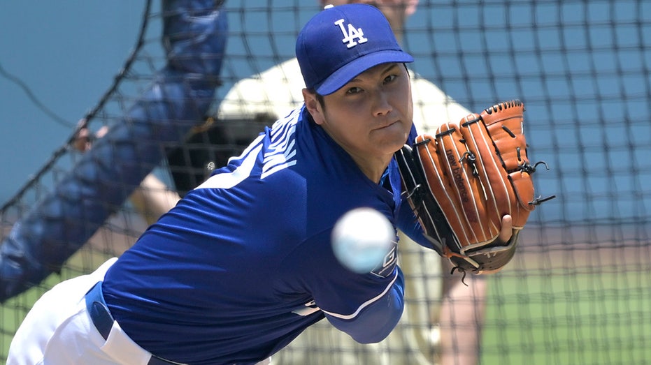 Shohei Ohtani set to pitch 1st game for Dodgers against the Padres