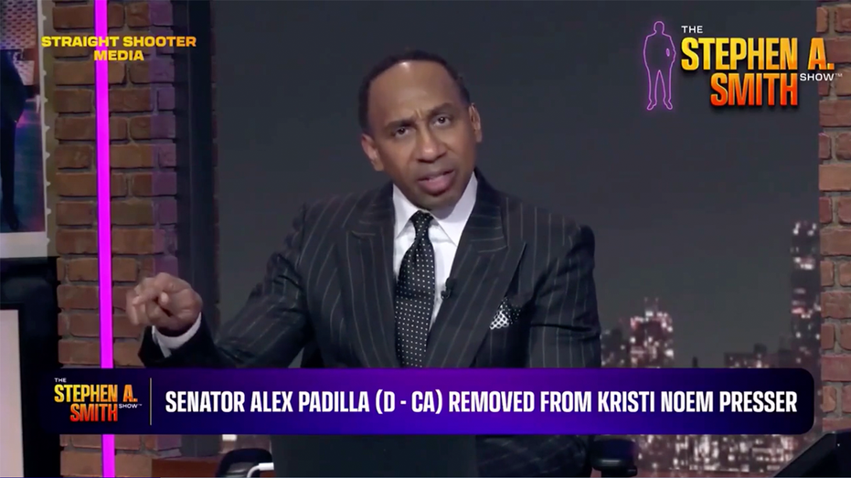 ESPN star unleashes on 'out of control' Padilla for crashing Noem press conference