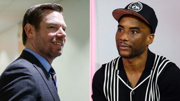Charlamagne grills Eric Swalwell on how Dems can be trusted after they 'lied to us so long' about Biden