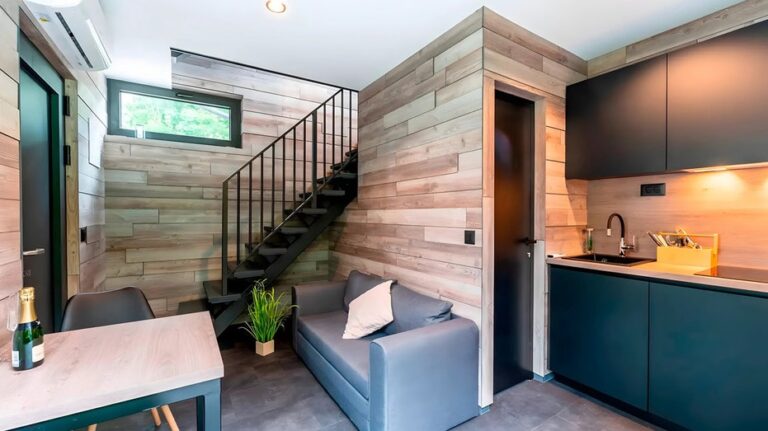 Vertical tiny homes redefine compact living