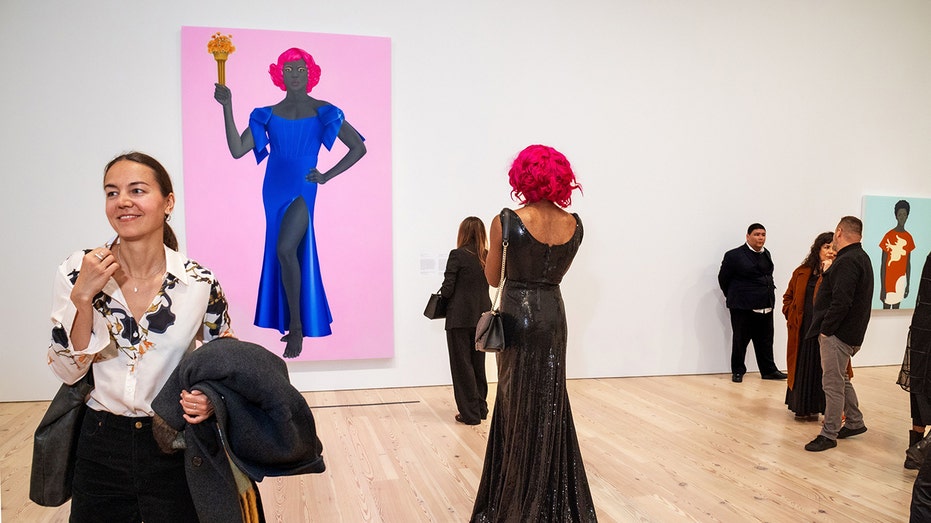 Artist pulls art from Smithsonian gallery after museum tries to alter her trans Statue of Liberty painting