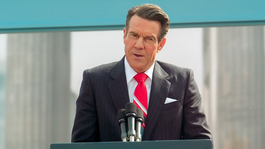 Nick Offerman says he’s 'not going to pick an argument' with Trump-supporter co-star Dennis Quaid