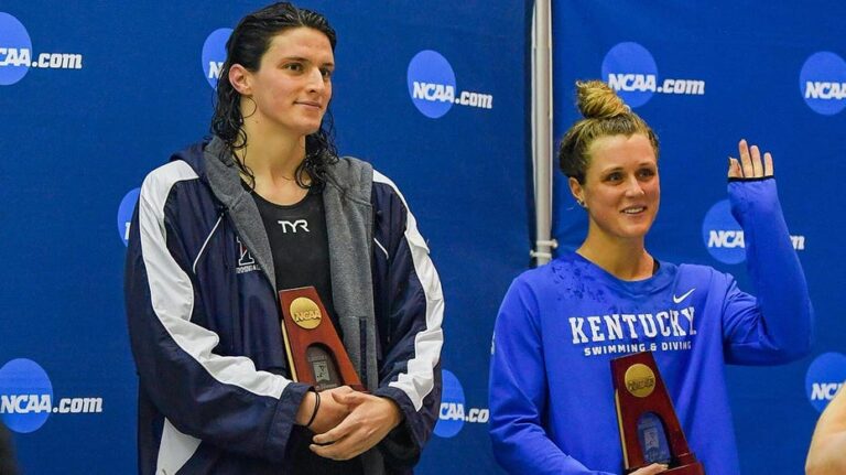 Riley Gaines calls on NCAA to amend Lia Thomas' records after UPenn submits to Trump on issue
