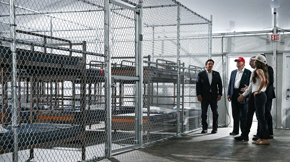 DHS has begun flying migrants out of Florida's 'Alligator Alcatraz,' DeSantis announces