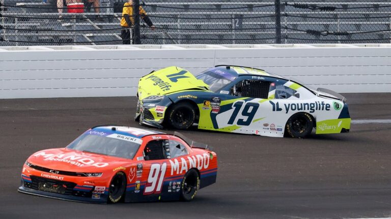 NASCAR driver Aric Almirola blasts Austin Hill over 'intentional' crash: 'That was violent'