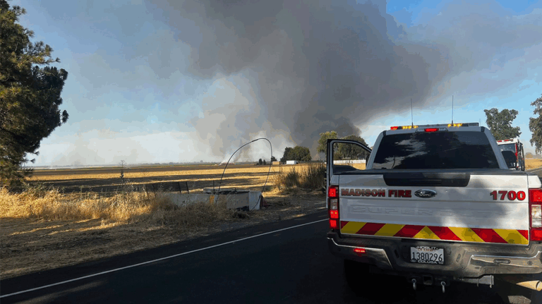 Crews respond to massive explosions at fireworks facility in California