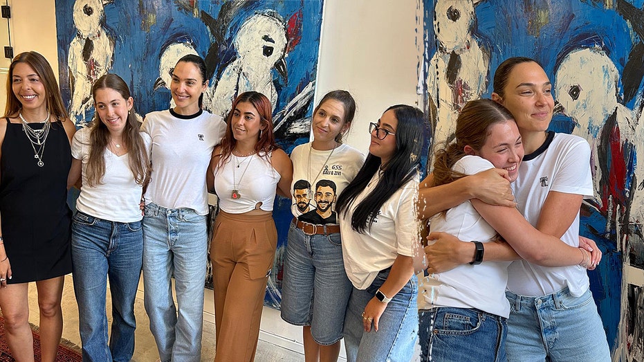 'Wonder Woman' actress Gal Gadot praises 'strength' of freed Hamas hostages during emotional visit