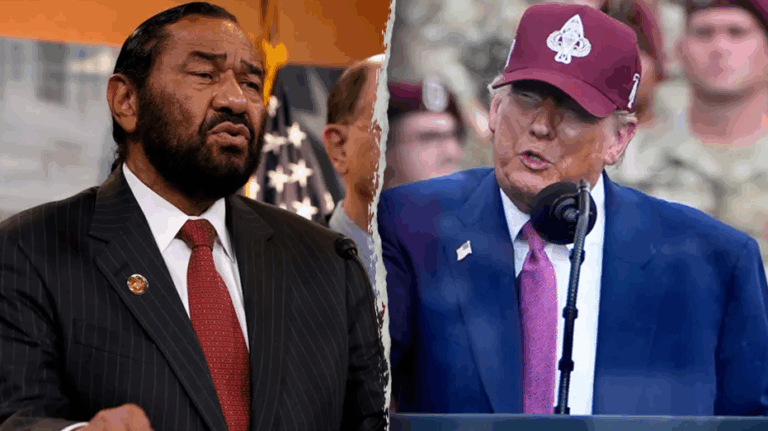 WATCH: Texas Dem censured for heckling Trump renews push to impeach presidential 'Goliath'