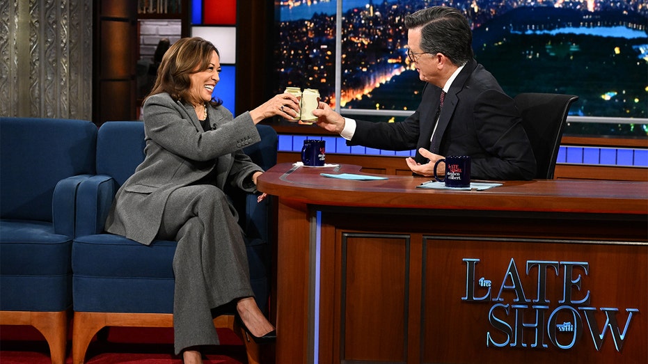 Kamala Harris to sit down with Stephen Colbert for first post-election interview