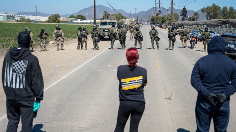 Trump grants 'total authorization' to ICE agents to protect themselves after violent California clashes